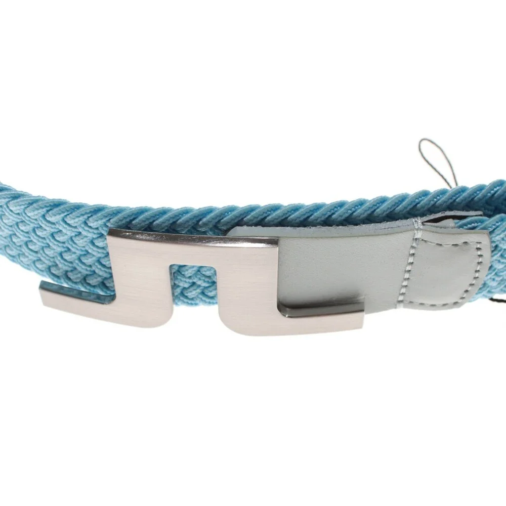 J.Lindeberg NWT Berry Elastic Braided / Woven Belt Size 100 (US 36-37) in Blue